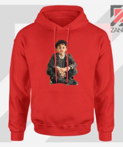 Joyner Lucas Evolution Design Red Hoodie