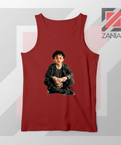 Joyner Lucas Evolution Design Red Tank Top