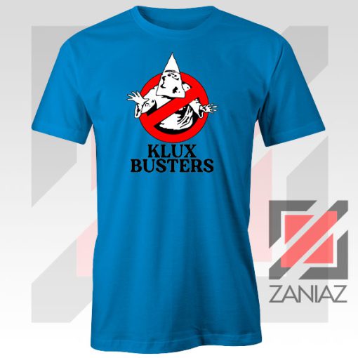 Klux Klan Busters Logo Blue Tee