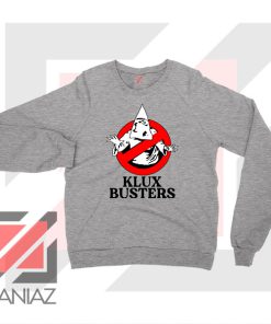 Klux Klan Busters Logo Grey Sweater