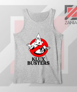 Klux Klan Busters Logo Grey Tank Top