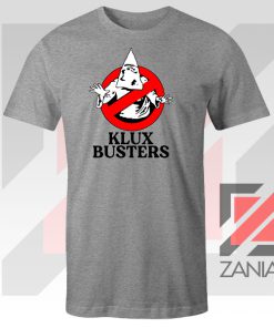 Klux Klan Busters Logo Grey Tee