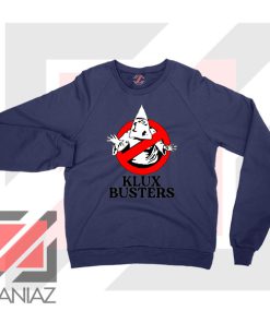 Klux Klan Busters Logo Navy Sweater