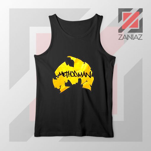 Method Man Wu Tang Logo Black Tank Top