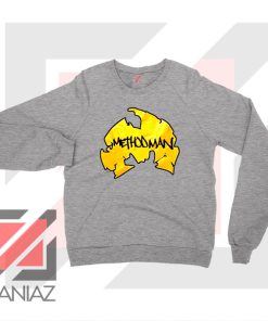 Method Man Wu Tang Logo Grey Sweater