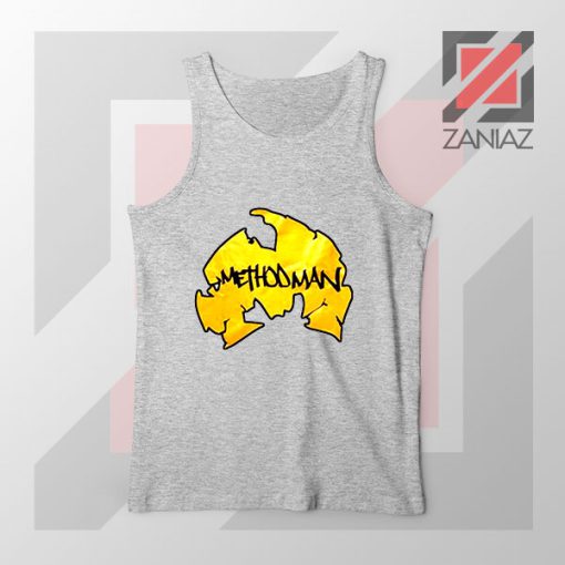 Method Man Wu Tang Logo Grey Tank Top