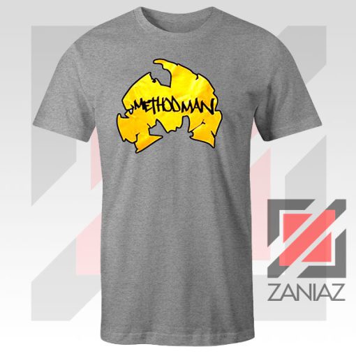 Method Man Wu Tang Logo Grey Tee