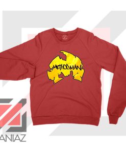 Method Man Wu Tang Logo Red Sweater