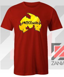 Method Man Wu Tang Logo Red Tee