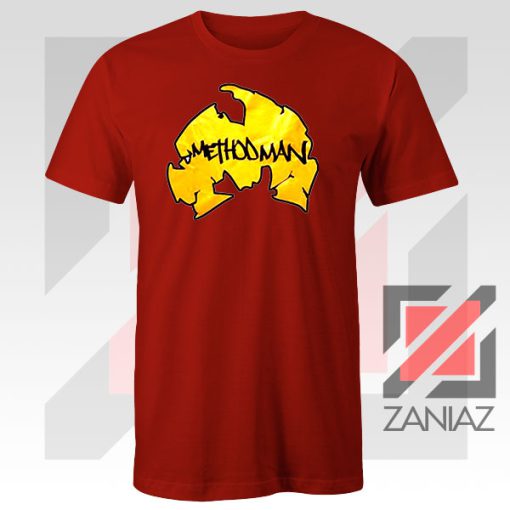 Method Man Wu Tang Logo Red Tee