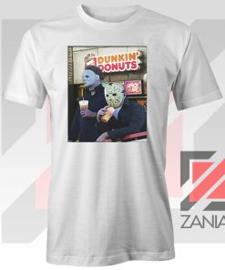 Michael Myers Donuts Company White Tee