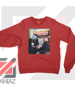 Michael Myers Donuts Red Sweatshirt