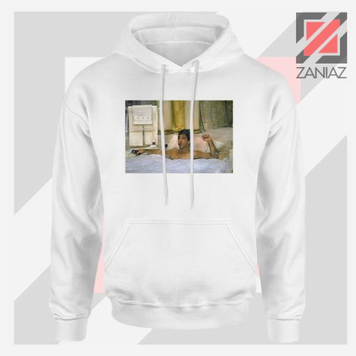 Montana Bubble Bath White Hoodie