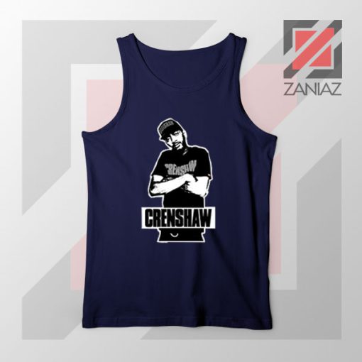 Nipsey Hussle Crenshaw Navy Tank Top