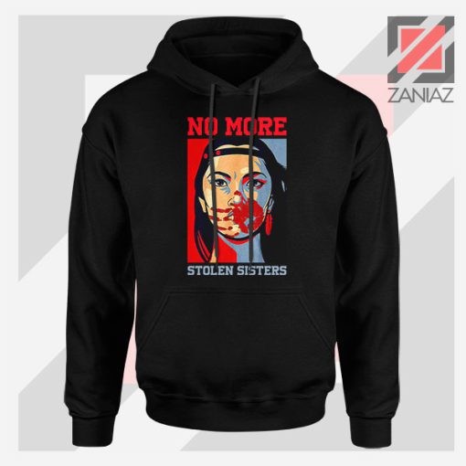 No More Stolen Sisters Art Black Hoodie