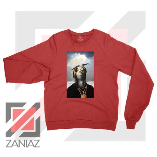 Pop Smoke Youth Design Red Sweatshirt