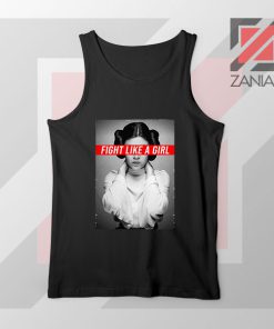 Princess Leia Fight Like A Girl Tank Top