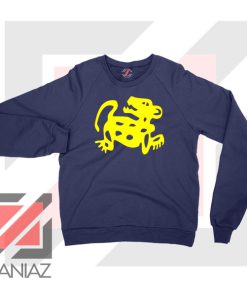 Red Jaguar TV Game Symbol Navy Blue Sweatshirt