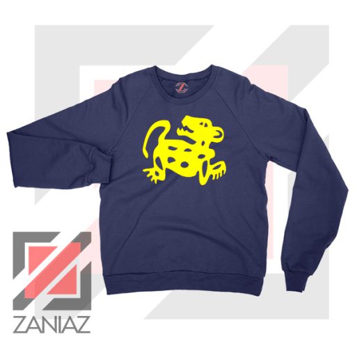 Red Jaguar TV Game Symbol Navy Blue Sweatshirt