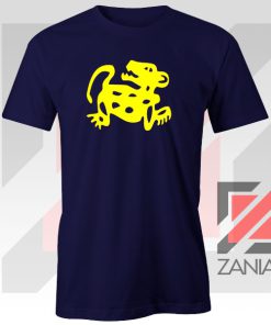 Red Jaguar TV Game Symbol Navy Blue Tshirt