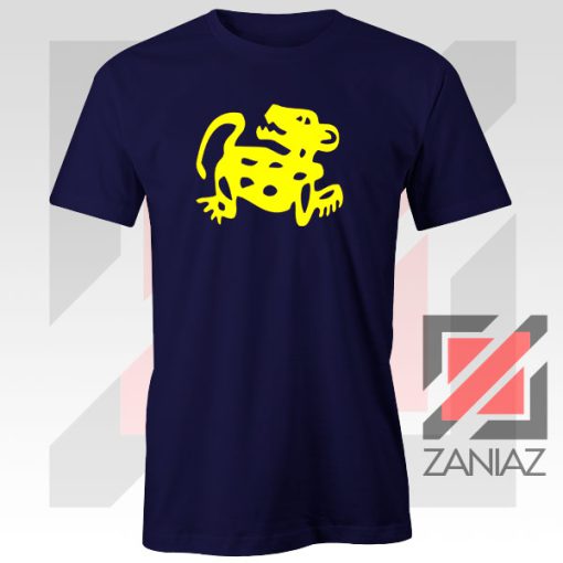 Red Jaguar TV Game Symbol Navy Blue Tshirt