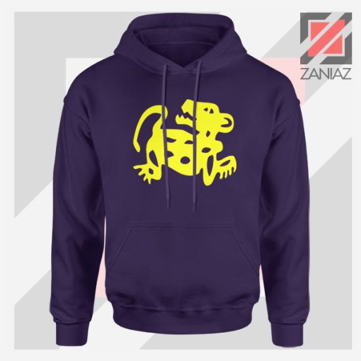 Red Jaguar TV Game Symbol Navy Hoodie