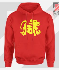 Red Jaguar TV Game Symbol Red Hoodie