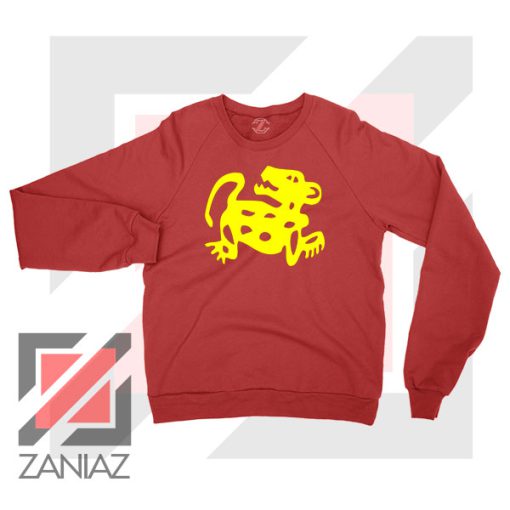 Red Jaguar TV Game Symbol Red Sweatshirt