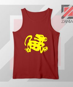 Red Jaguar TV Game Symbol Red Tank Top