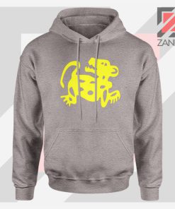 Red Jaguar TV Game Symbol Sport Grey Hoodie