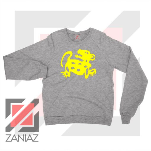 Red Jaguar TV Game Symbol Sport Grey Sweatshirt