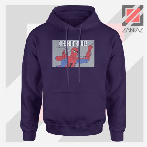 Spider Man Superhero Swinging Navy Jacket