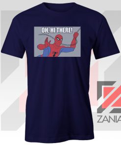 Spider Man Superhero Swinging Navy Tshirt