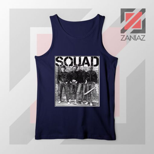 Squad Movie Killer Limited Navy Tank Top