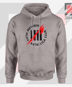 The Fifth Member Metallica Sport Grey Hoodie