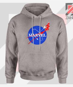 The Marvels 2 Nasa Logo Parody Sport Grey Jacket