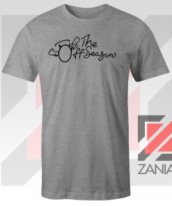 The Off Season Album Design Grey Tee