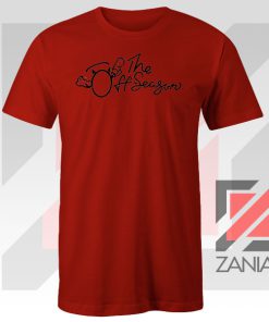 The Off Season Album Design Red Tee