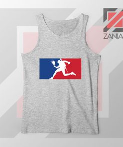 The Pan PUBG Parody NBA Sport Grey Tank Top