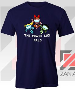 The Power Sus Girls Parody Navy Tee