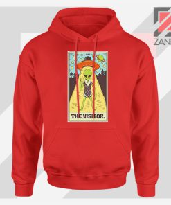 The Visitor Tarot Card Red Jacket