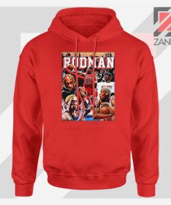 The Worm NBA Player Red Jacket