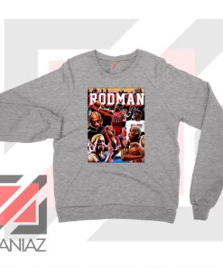 The Worm NBA Player Sport Grey Sweater