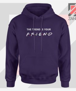 Trend is Your Friend Logo Navy Blue Jacket