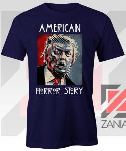 Trump Horror Story Navy Blue Tee