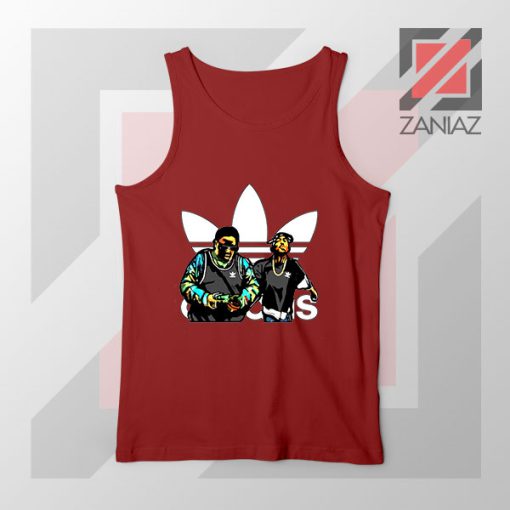 Tupac Biggie Logo Parody Tank Top