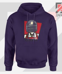 War KFC Chicken Parody Navy Blue Jacket