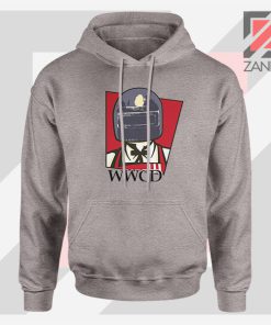 War KFC Chicken Parody Sport Grey Jacket