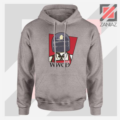 War KFC Chicken Parody Sport Grey Jacket