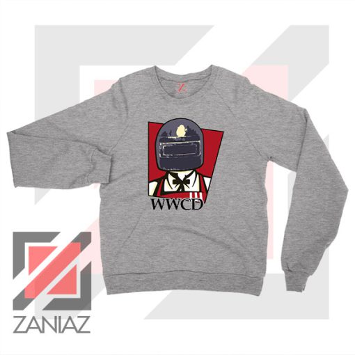 War KFC Chicken Parody Sport Grey Sweater